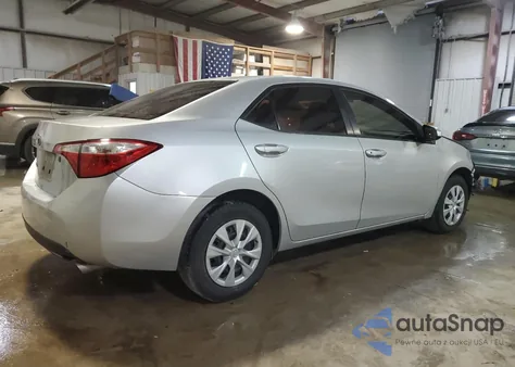 2015 Toyota Corolla L из США, поврежденный, VIN 5YFBURHE1FP348566